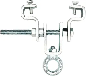 Heavy Duty Adjustable I Beam Clamp for Punching Bags, Boxing Hanger for Boxing, Ceiling Fixtures, Suspension Straps