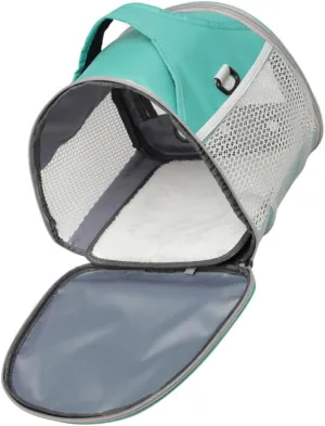 HEMOTON Hamster Backpack Carrier Guinea Pig Outing Bag Ventilated Mesh Shoulder Straps Small Animal Carrier Bag