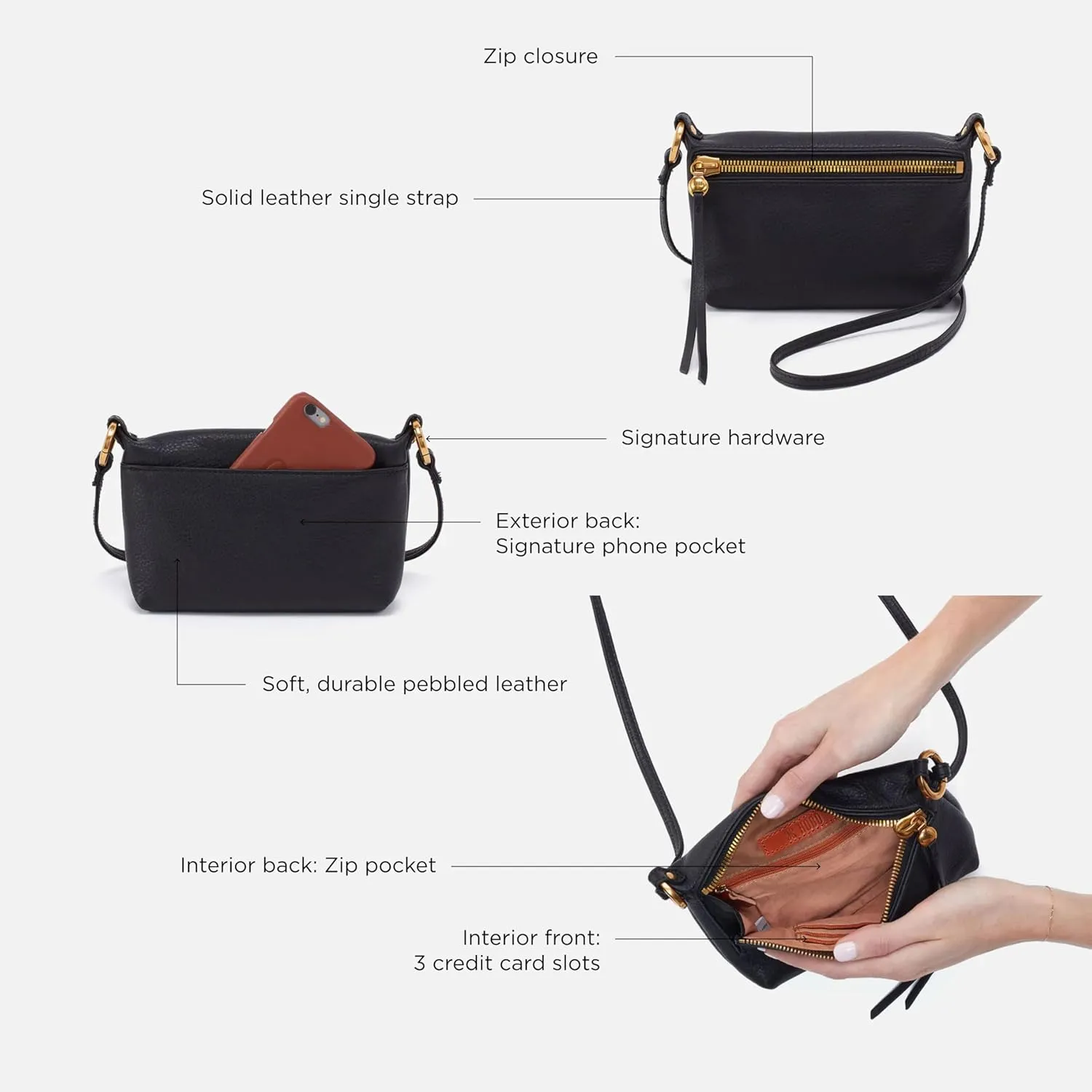 HOBO Run About Crossbody