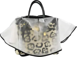 Home-X Waterproof Transparent Plastic Handbag Cover, Keep Purses and Bags Dry and Clean from Rain, Sleet, or Snow, 31 ½” L x 12 ½”W, Opaque