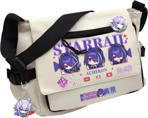 Honkai Star Rail Handbag Kafka Crossbody Bag Cute Single Shoulder Bag Adult 3D Print Anime Backpack Bag