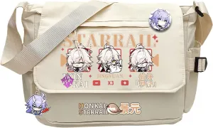 Honkai Star Rail Handbag Topaz Crossbody Bag Cute Single Shoulder Bag Adult 3D Print Anime Backpack Bag