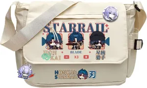 Honkai Star Rail Handbag Topaz Crossbody Bag Cute Single Shoulder Bag Adult 3D Print Anime Backpack Bag