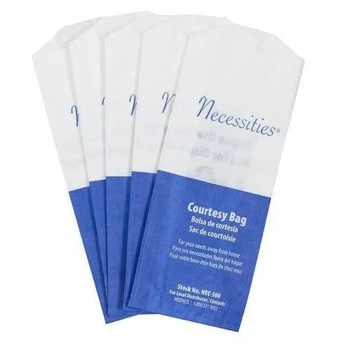 Hospeco® Necessities Sanitary Napkin Disposal Bags - Case of 500