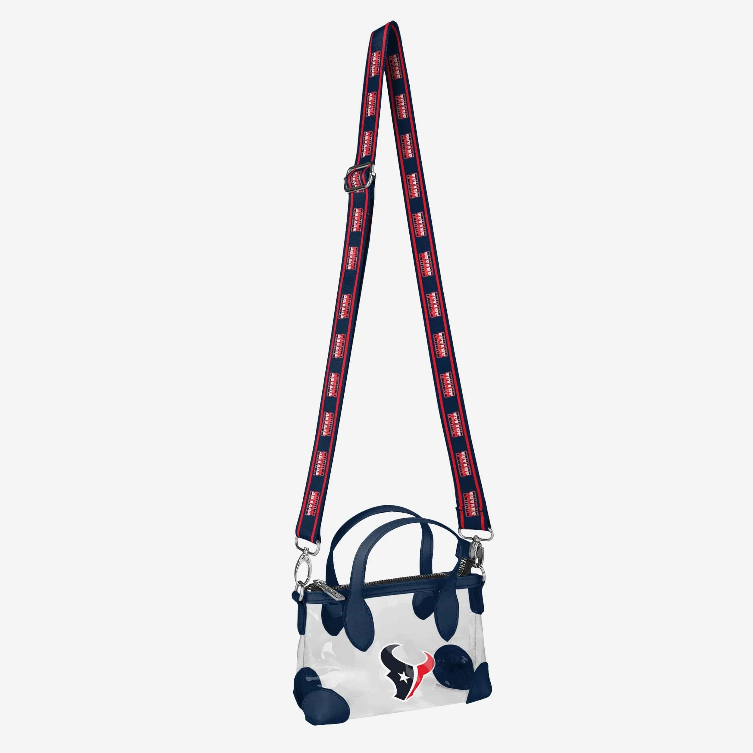 Houston Texans Big Logo Clear Crossbody Mini Purse