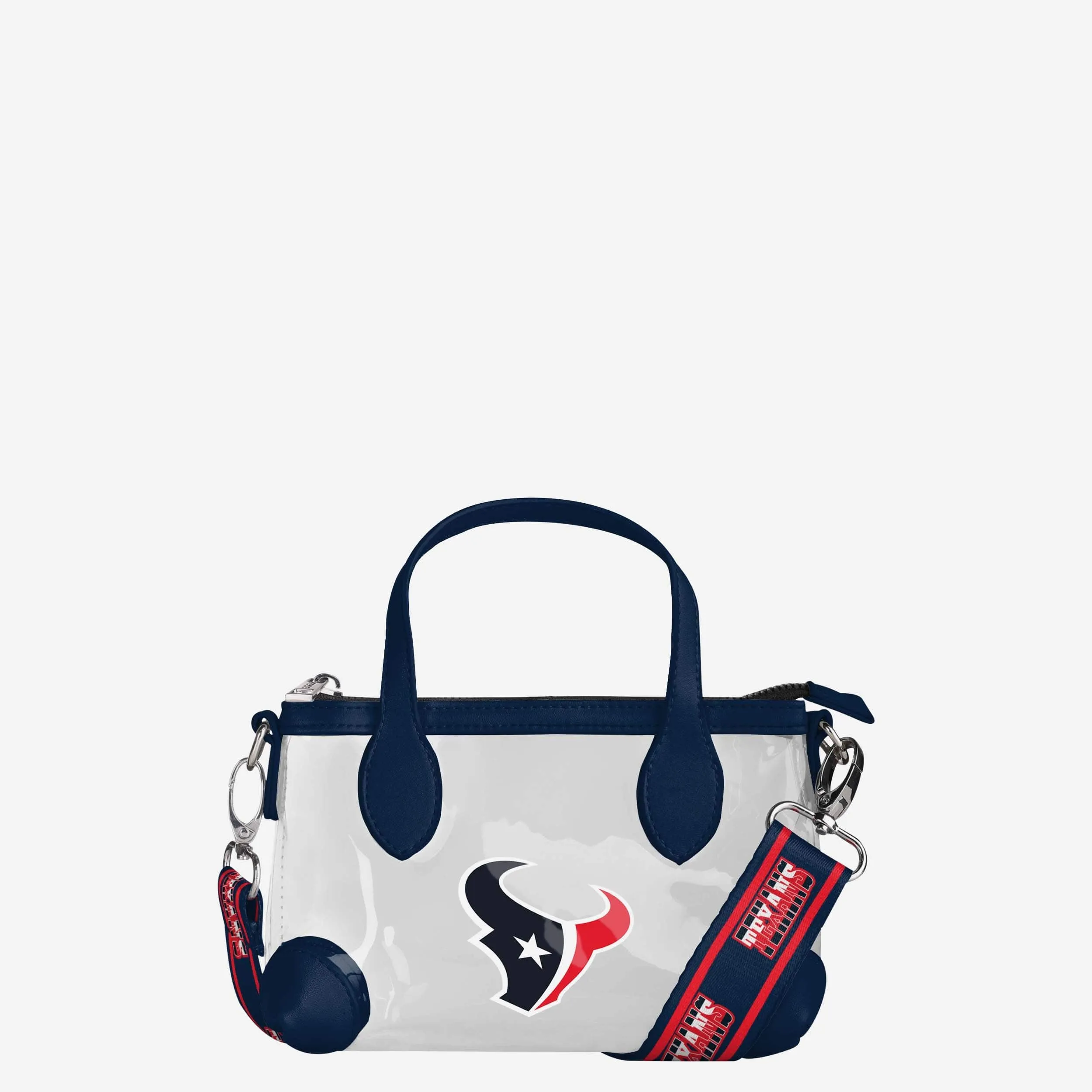Houston Texans Big Logo Clear Crossbody Mini Purse