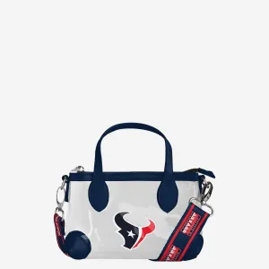 Houston Texans Big Logo Clear Crossbody Mini Purse