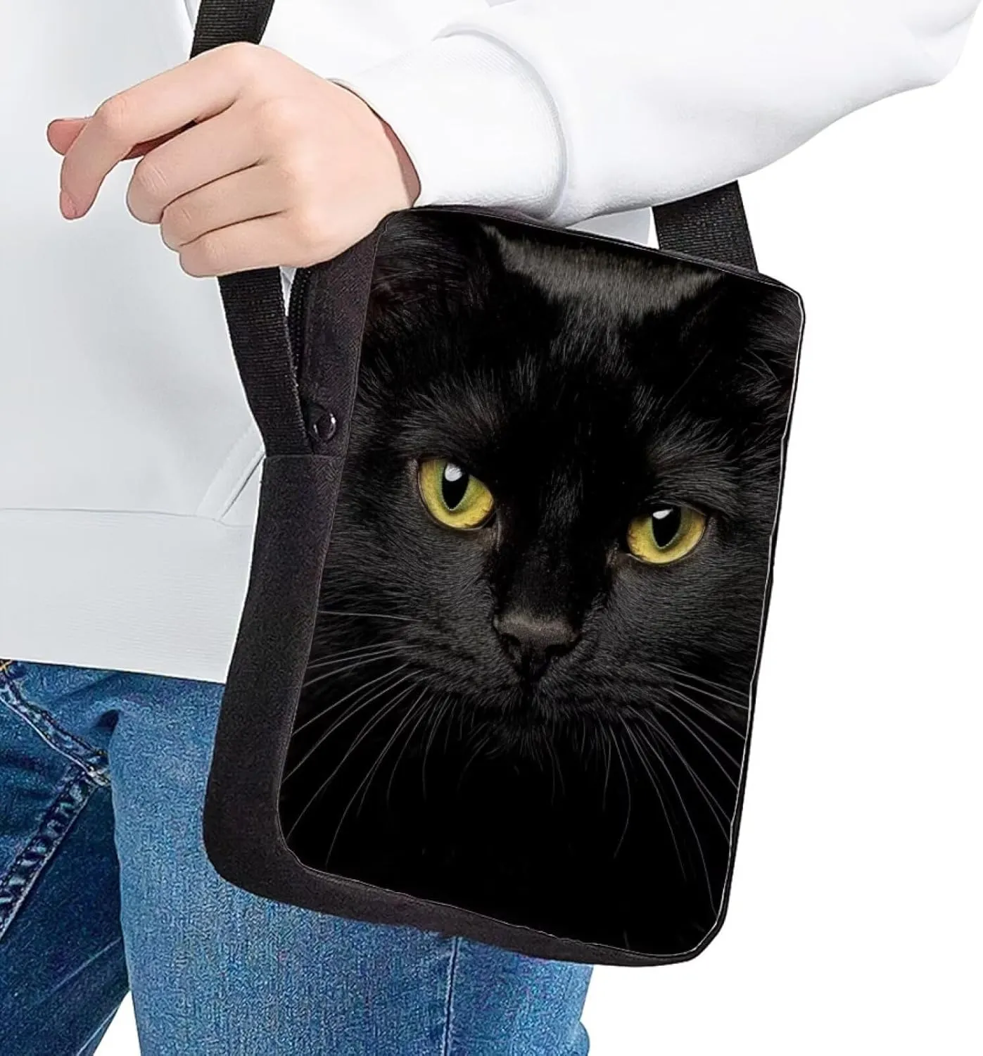 HUGS IDEA Animals Face Small Crossbody Bags Shoulder Handbag