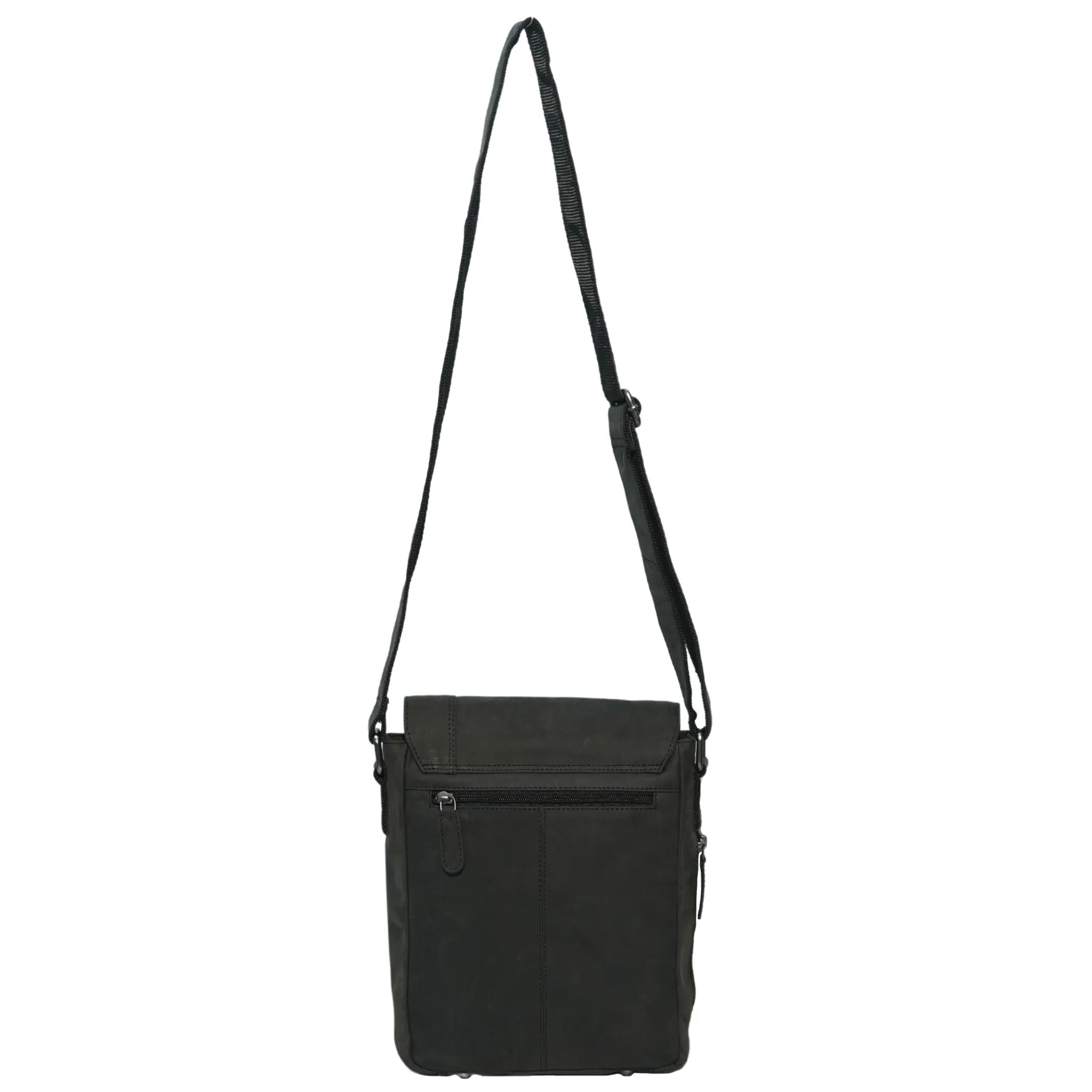 Hunter Leather Crossbody Bag - HF111