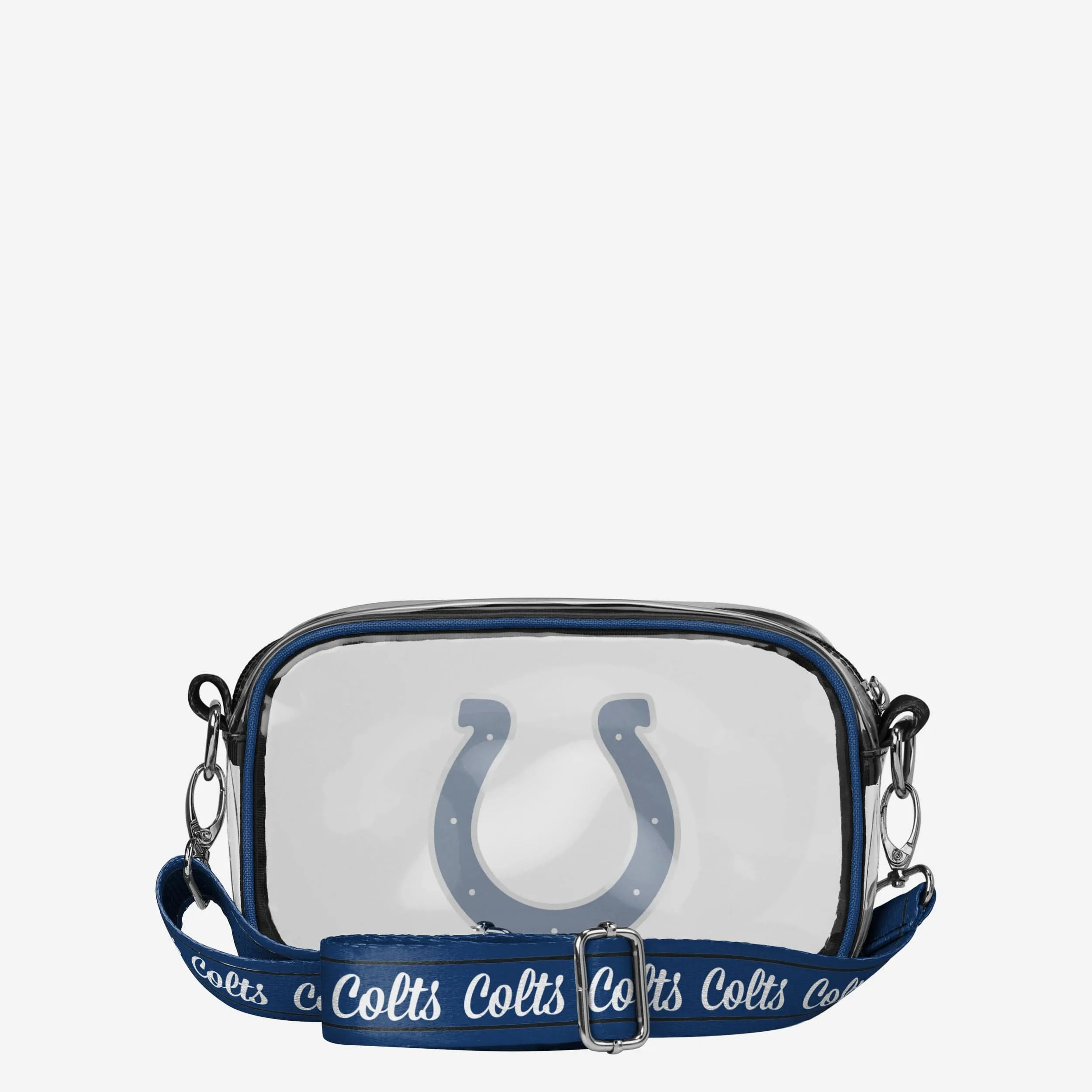Indianapolis Colts Team Stripe Clear Crossbody Bag