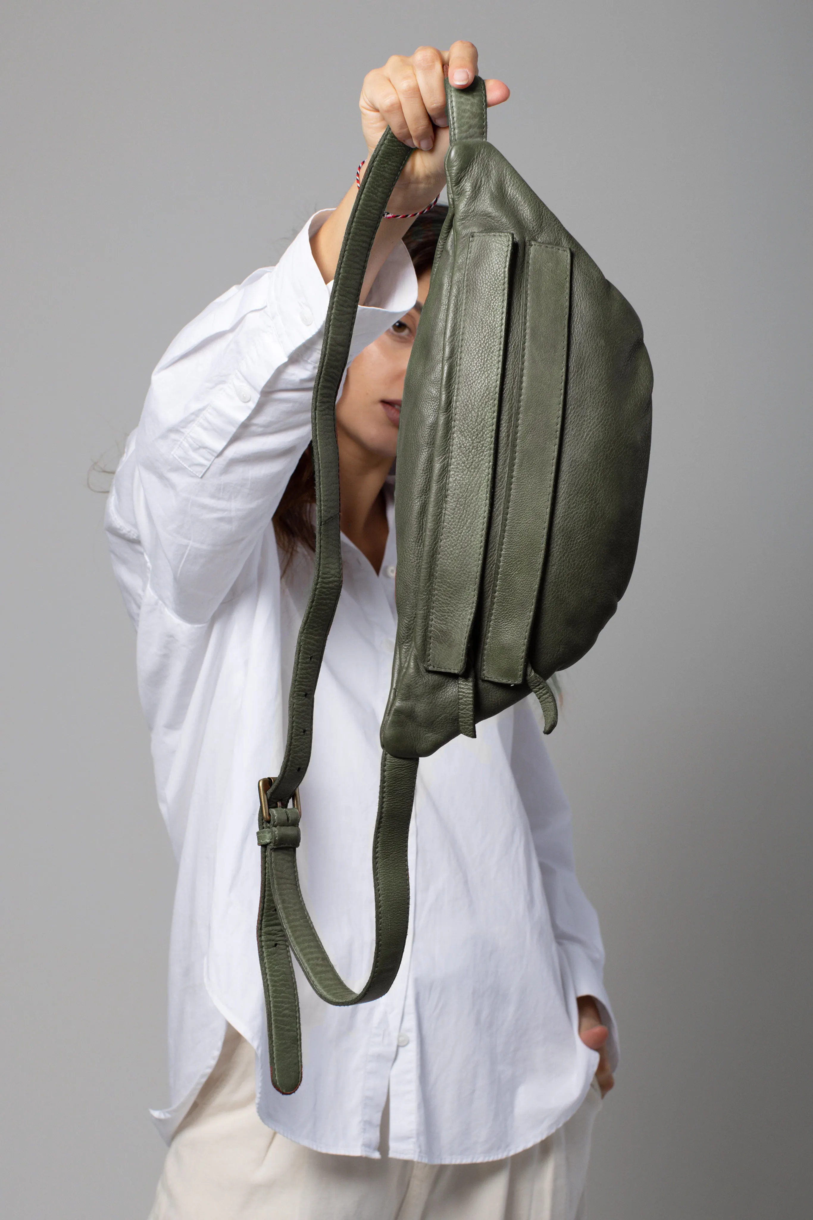 Italian Leather Sling Bag
