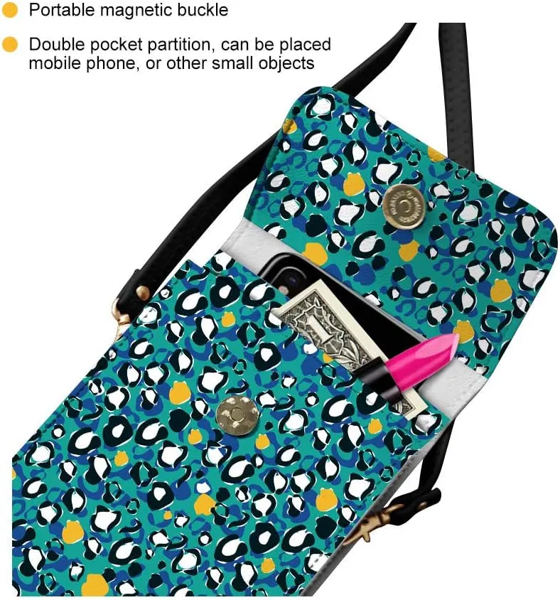 JEOCODY Touch Screen Phone Purse, Lightweight Small Wallet Purses and Handbags with a Shoulder Strap for Women