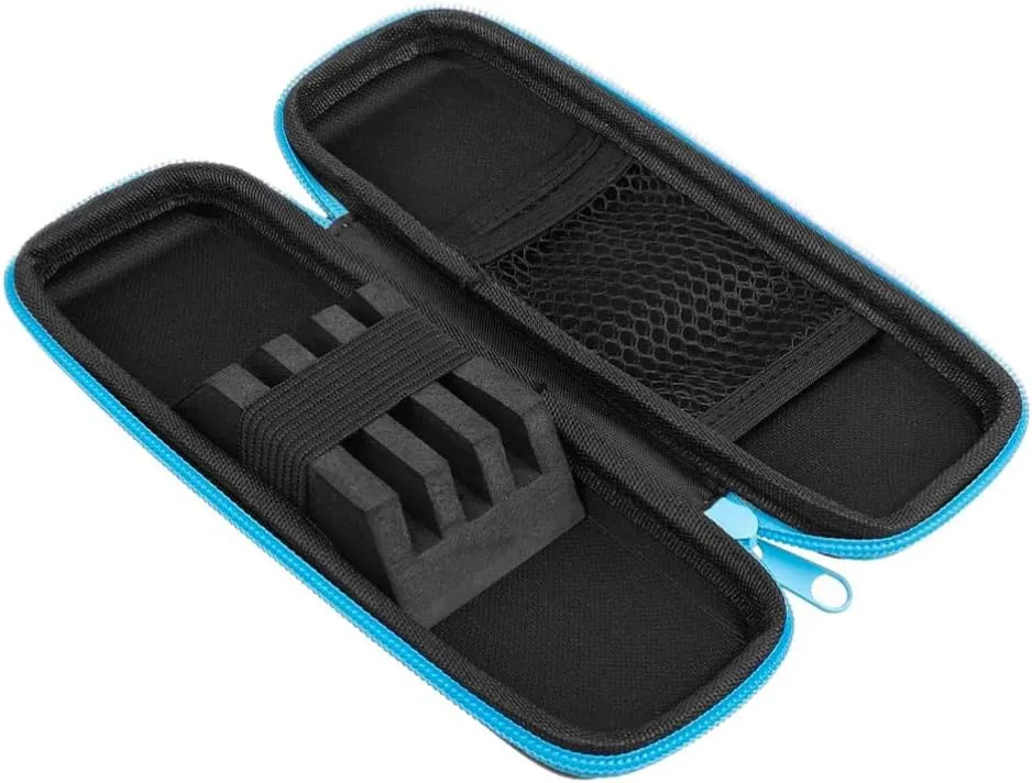 Jewelry Stand Bag Case PU Box: Carrying Storage Holder Portable Darts Bags Darts Storage Organizer Tips Storage Container for Tip Shafts and Flights Jewelry Holder