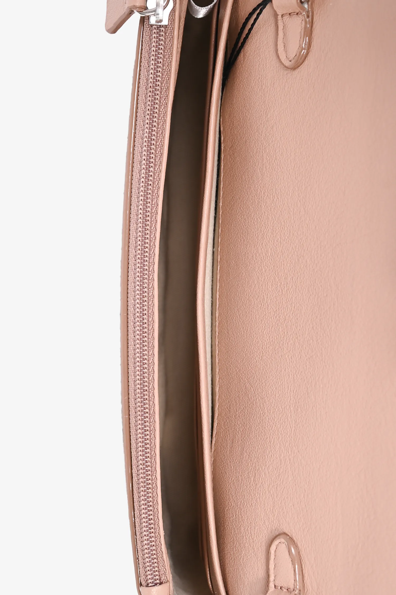 Jimmy Choo Brown Embellished Leather Wallet On Chain