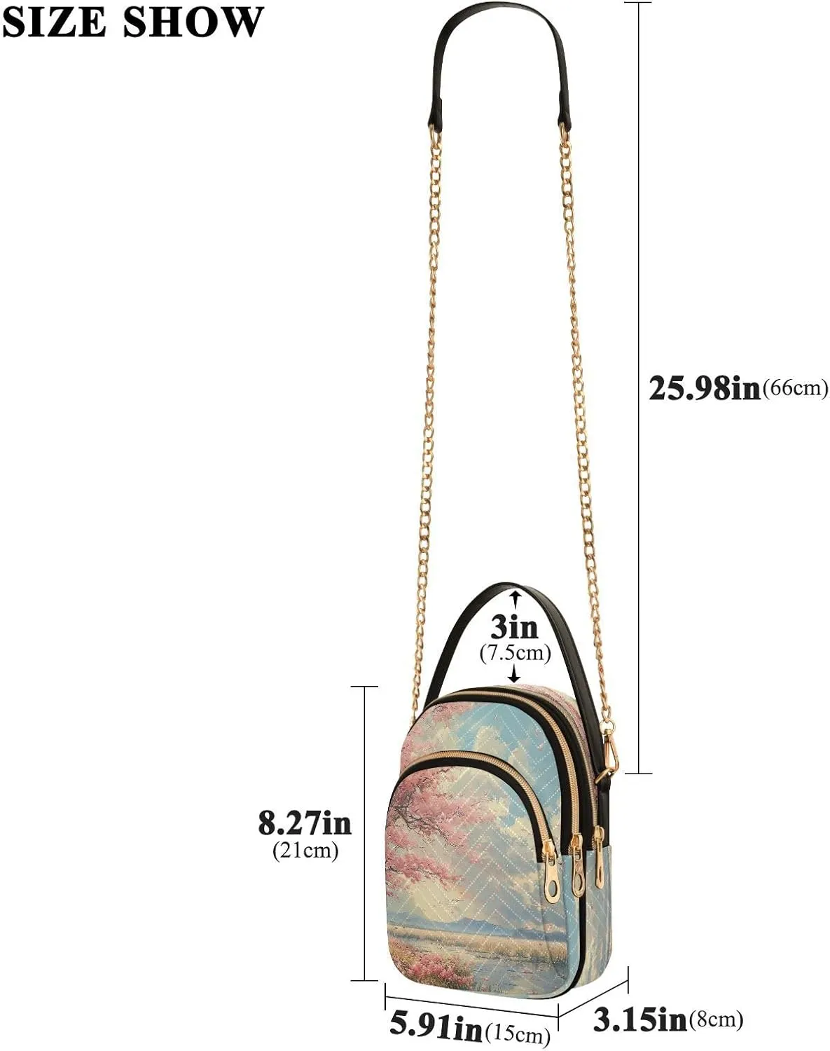Joisal Cute Unicorn in Space Galaxy Travel Purses Anti Theft Crossbody, Women Handbag Trendy Sling Bag for Women