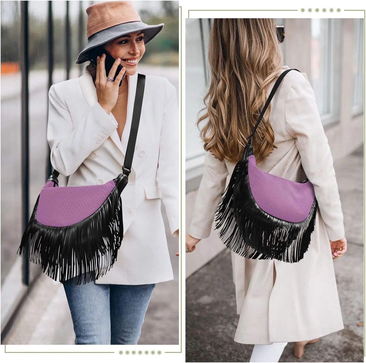Joko Ivery Crossbody Handbags for Women Ample Capacity Shoulder Bag with Adjustable Strap Durable Travel Purse