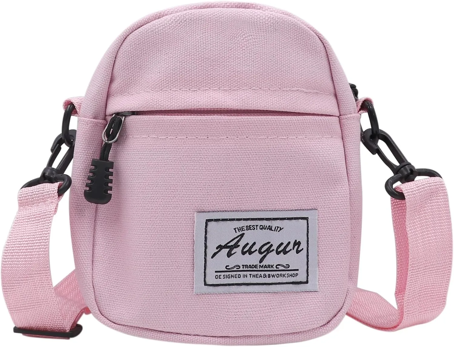 JUMISEE Fashion Canvas Crossbody Purse Small Cell Phone Bag Messenger Bag Handbag for Men Women Kids