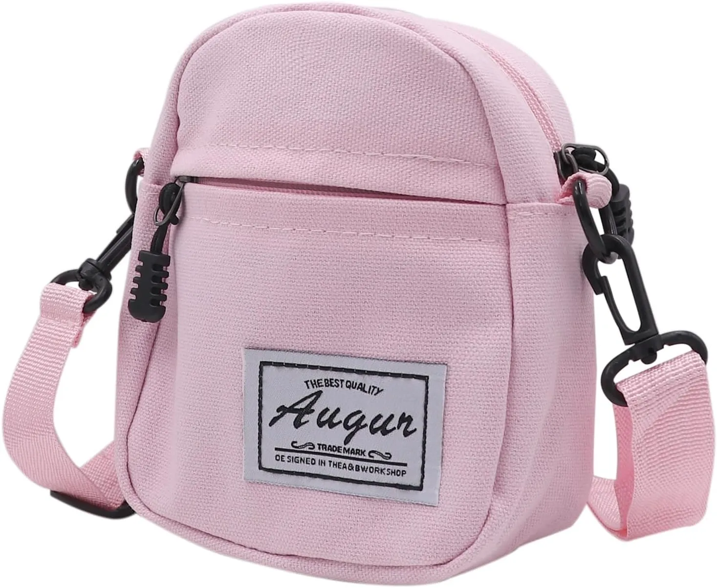 JUMISEE Fashion Canvas Crossbody Purse Small Cell Phone Bag Messenger Bag Handbag for Men Women Kids