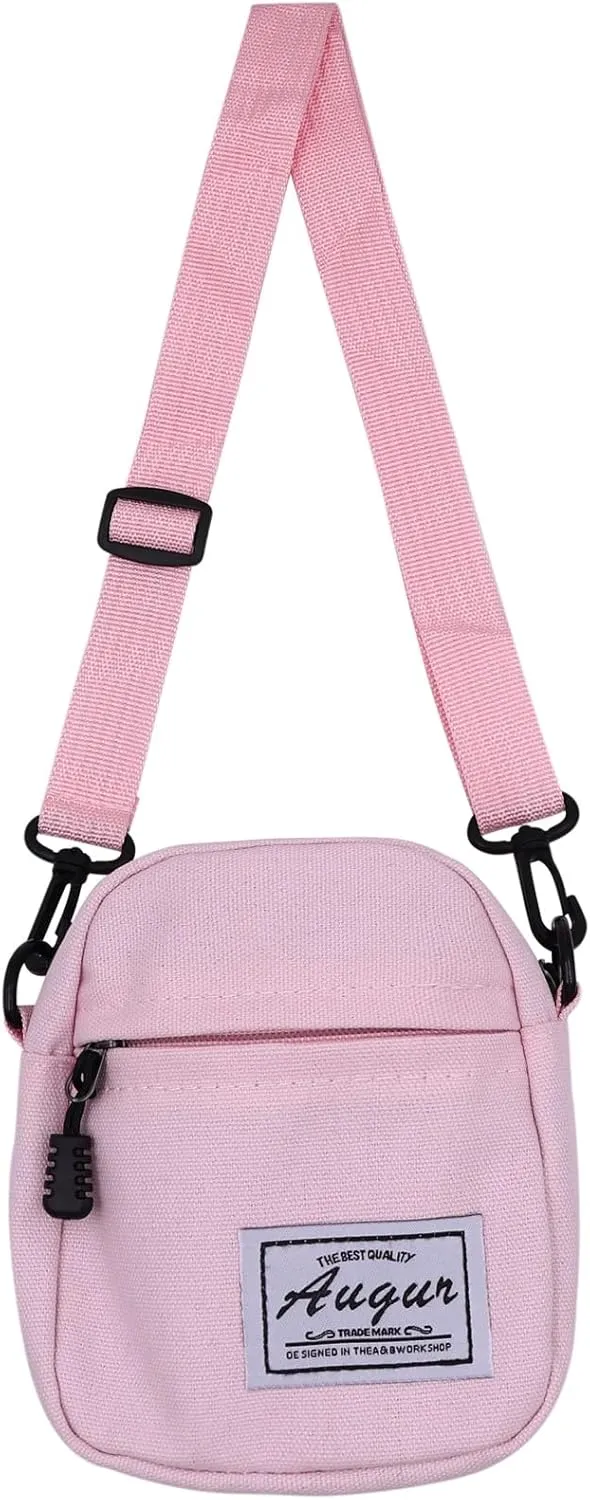JUMISEE Fashion Canvas Crossbody Purse Small Cell Phone Bag Messenger Bag Handbag for Men Women Kids