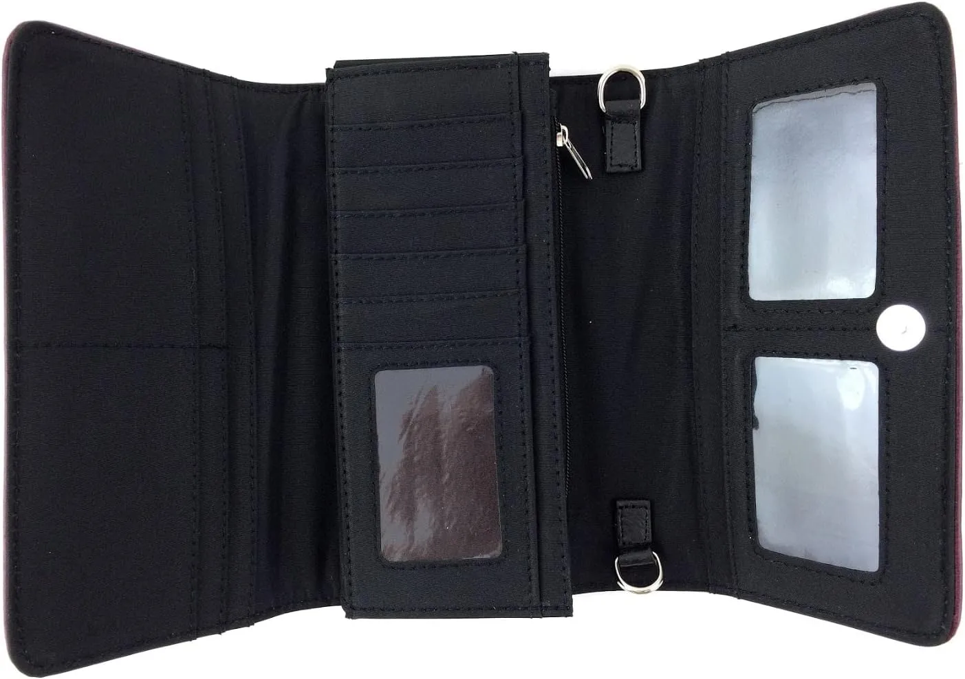 Justin West Horse Embroidery Studded Turquoise Stone Concealed Carry Handbag Purse Matching Wallet