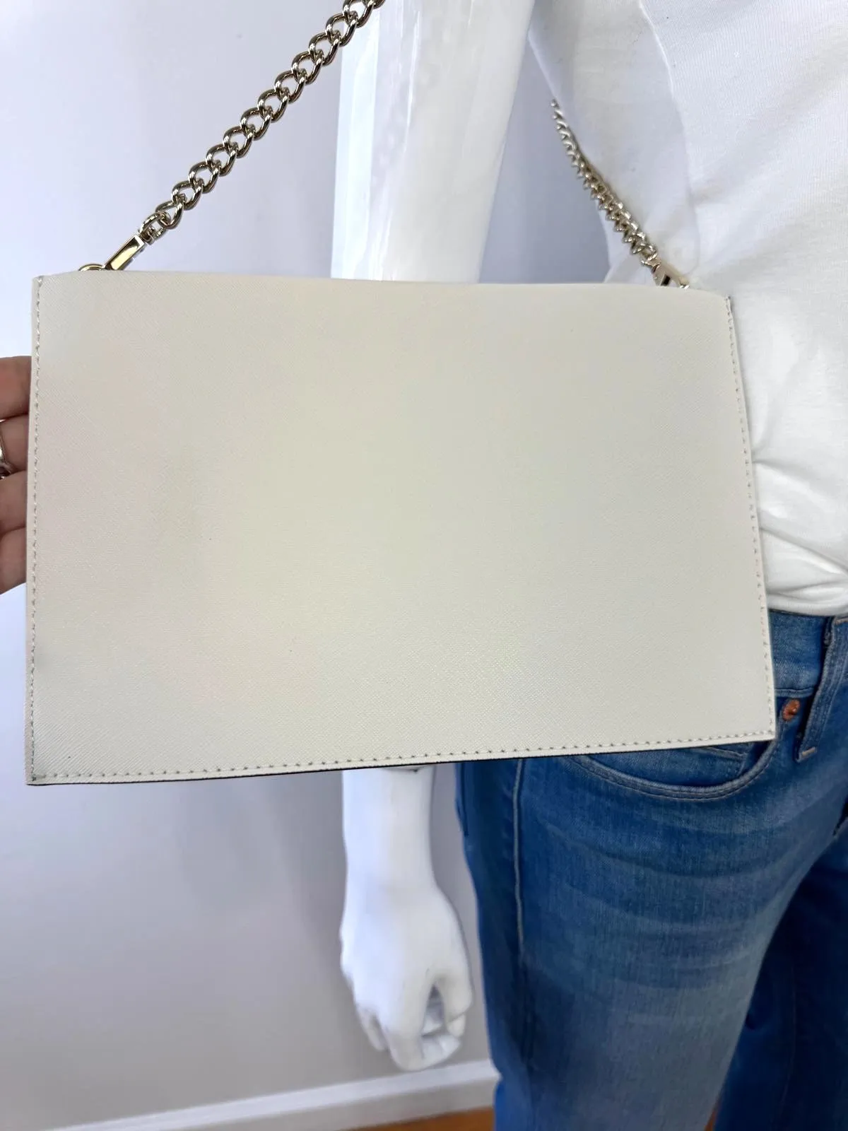 KATE SPADE NY LEATHER WALLET ON CHAIN