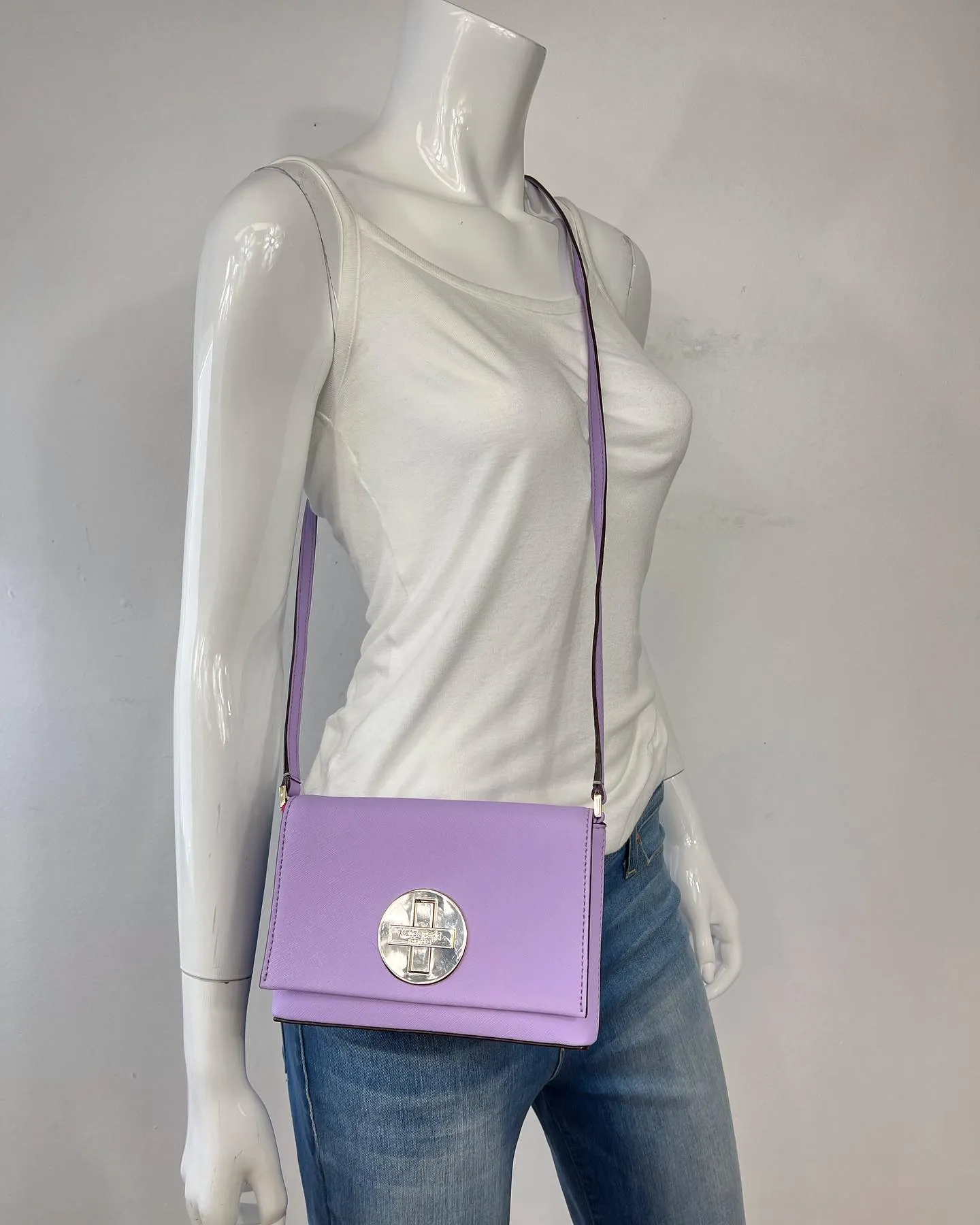 KATE SPADE SAFFIANO LEATHER ASTOR COURT FLAP CROSSBODY BAG