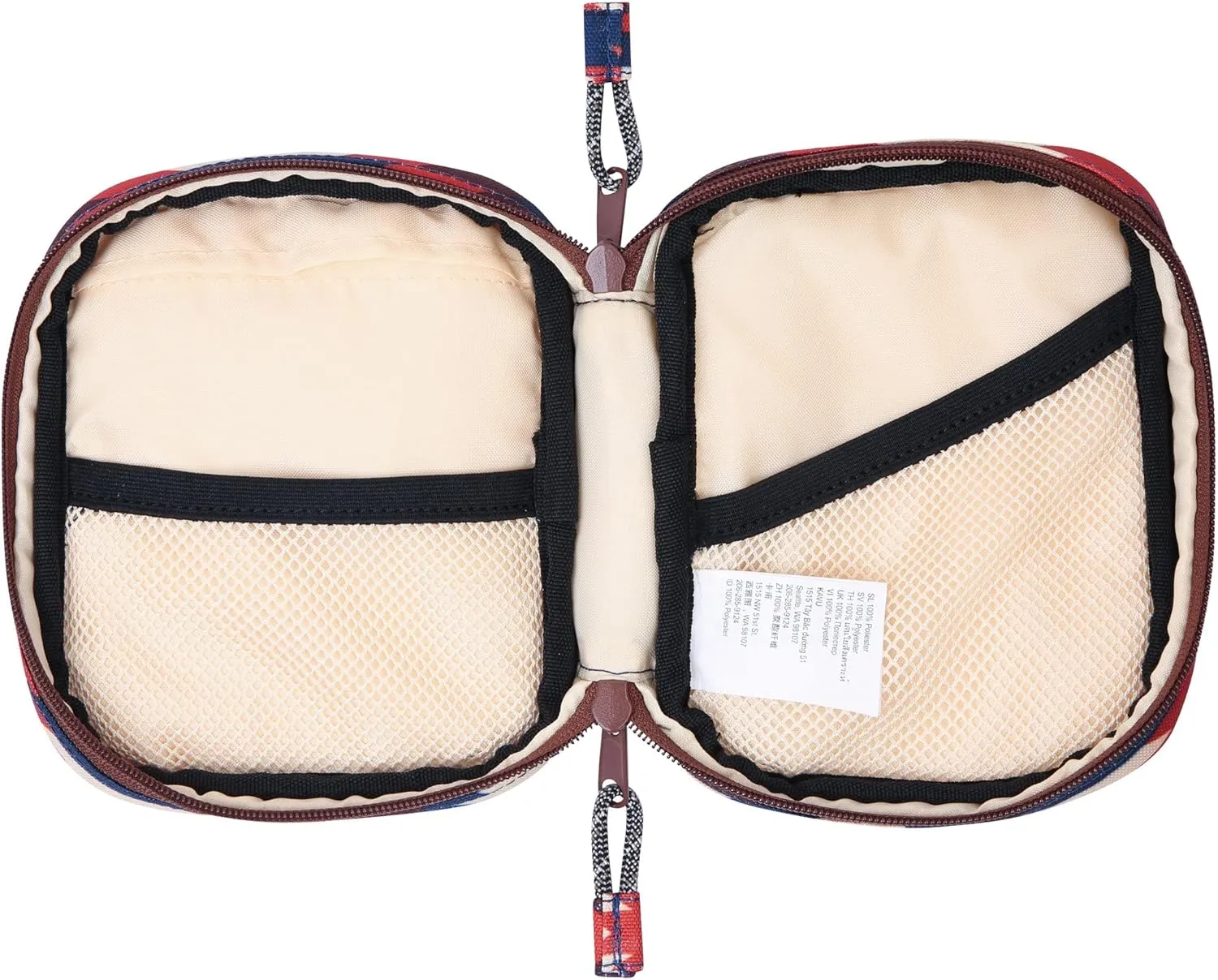 KAVU Safety Cove Case Crossbody Wallet with Rope Strap