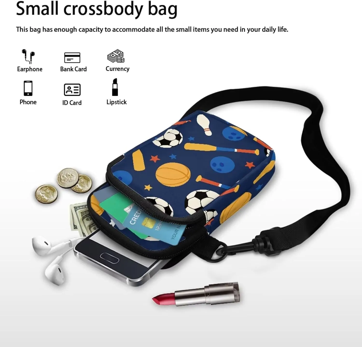 Kids Casual Travel Sport Crossbody Bags Women Teen Girls Messenger Bag Handbags