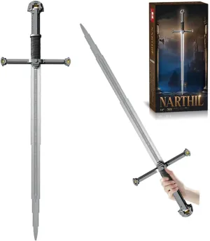 King Sword Building Block (521pcs) Lord Movie of The Magic Rings Toy Set Medieval Knight Sword Collectibles Collection Display Gift for Kids Adults Christmas Birthday Age for 891011121314