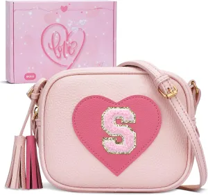 KKXIU 2 3 4 5 6 7 8 9 10 Year Old Girl Gift Kids Purse Toddler Wallet Crossbody Bag with Tassel