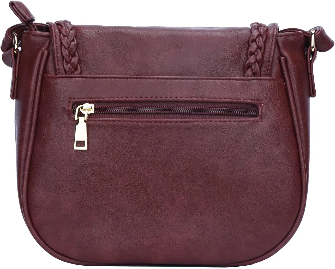 KKXIU Casual Flap Saddle Crossbody Bags for Women Purses and Handbags with Tassel