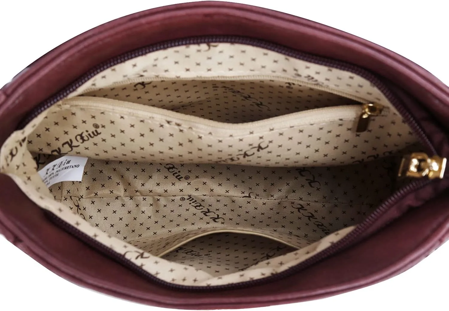 KKXIU Casual Flap Saddle Crossbody Bags for Women Purses and Handbags with Tassel