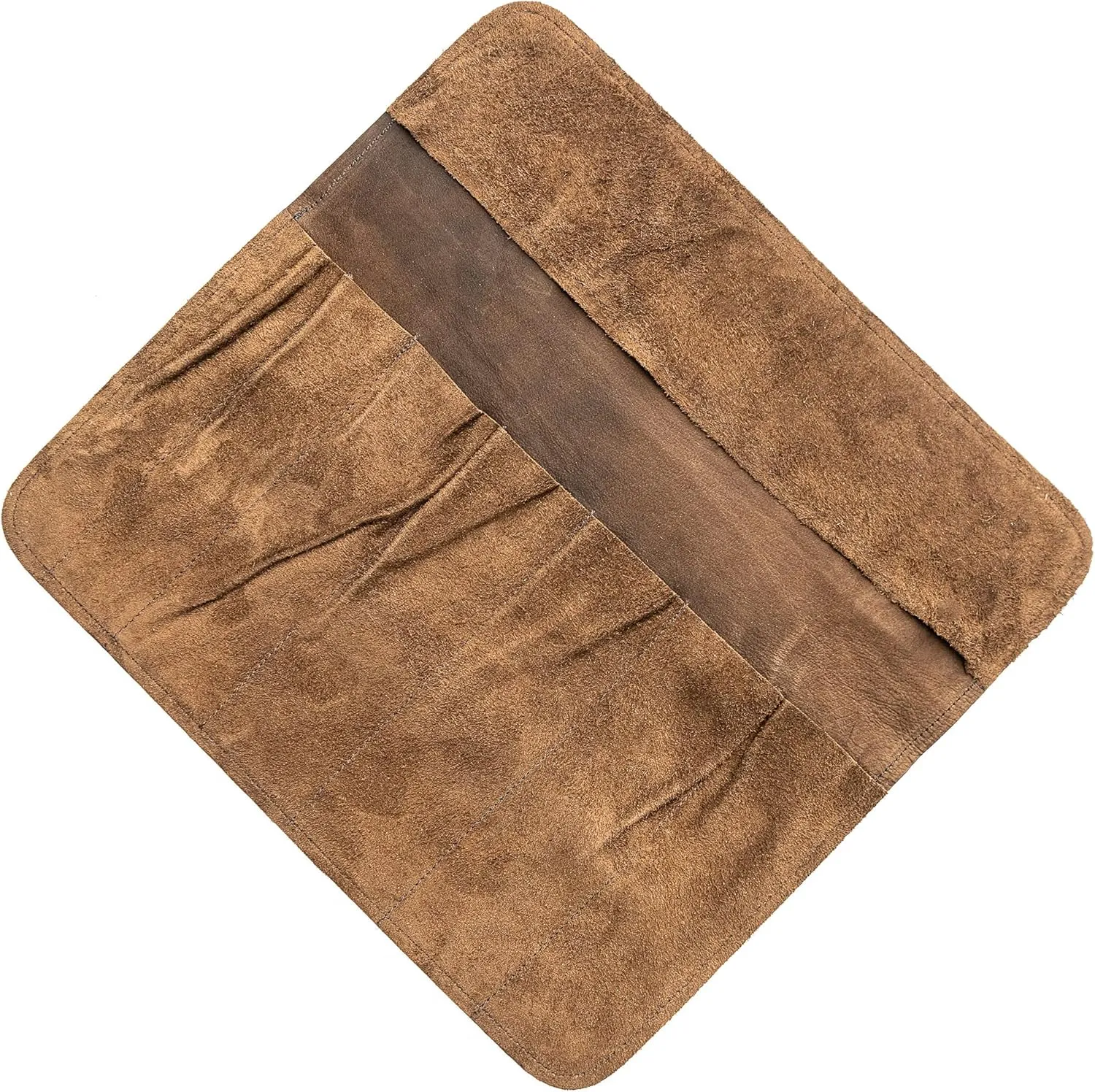 Knife Roll Bag Genuine Leather – Chef`s knife bag 7 slots – Leather Knife Case Sam