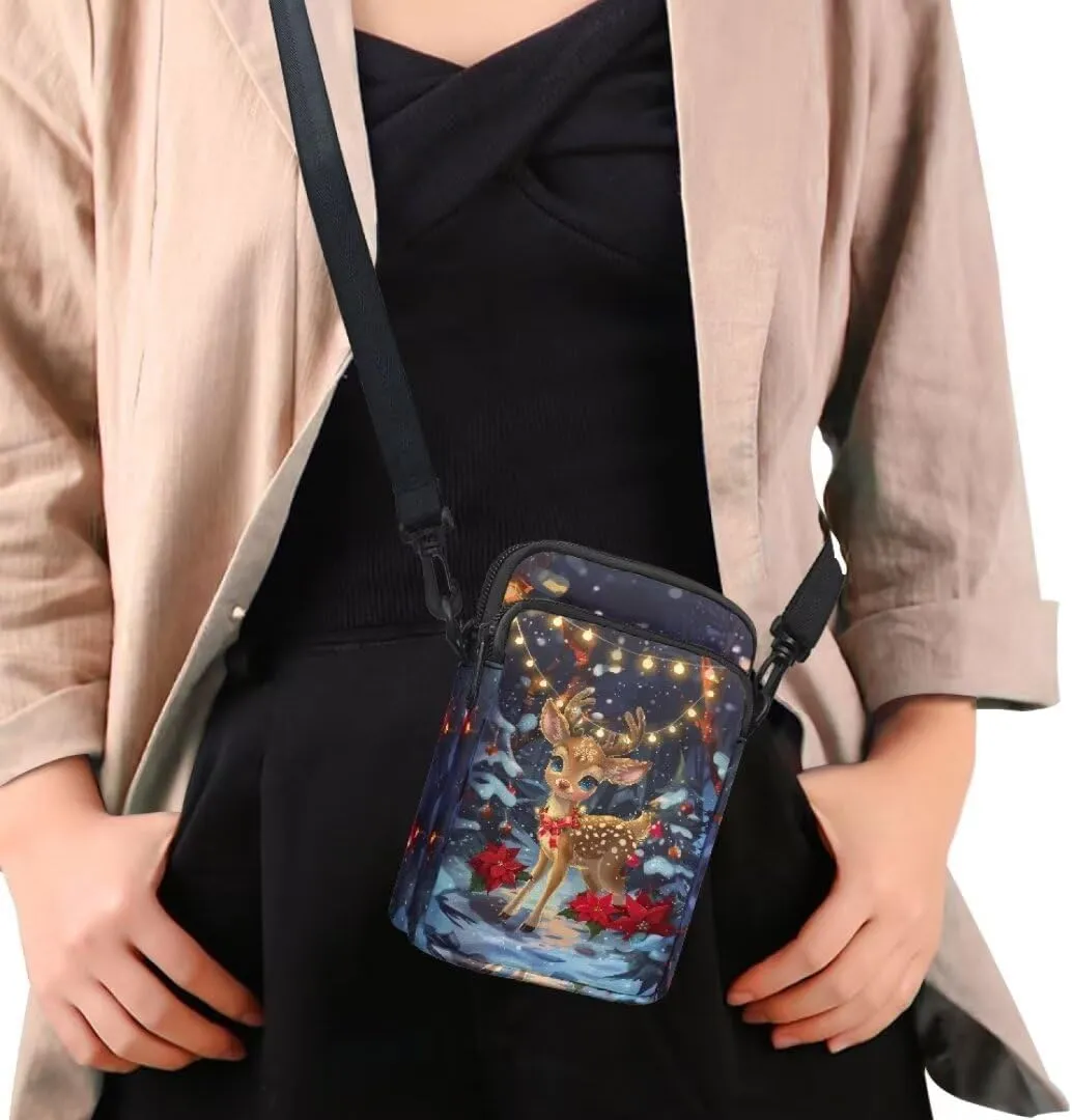 Kuiaobaty Crossbody Bags for Women Sling Bag Stylish Messenger Bag Soft Phone Purse