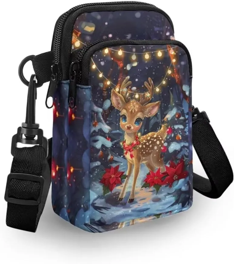 Kuiaobaty Crossbody Bags for Women Sling Bag Stylish Messenger Bag Soft Phone Purse