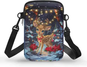 Kuiaobaty Crossbody Bags for Women Sling Bag Stylish Messenger Bag Soft Phone Purse