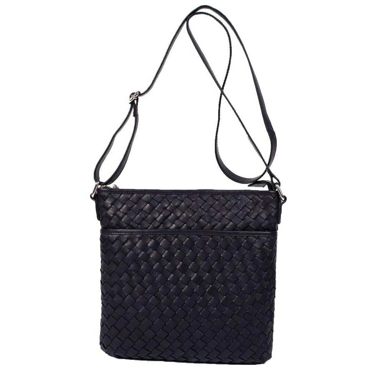 Lappella Daisy Crossbody Bag - Navy Weave