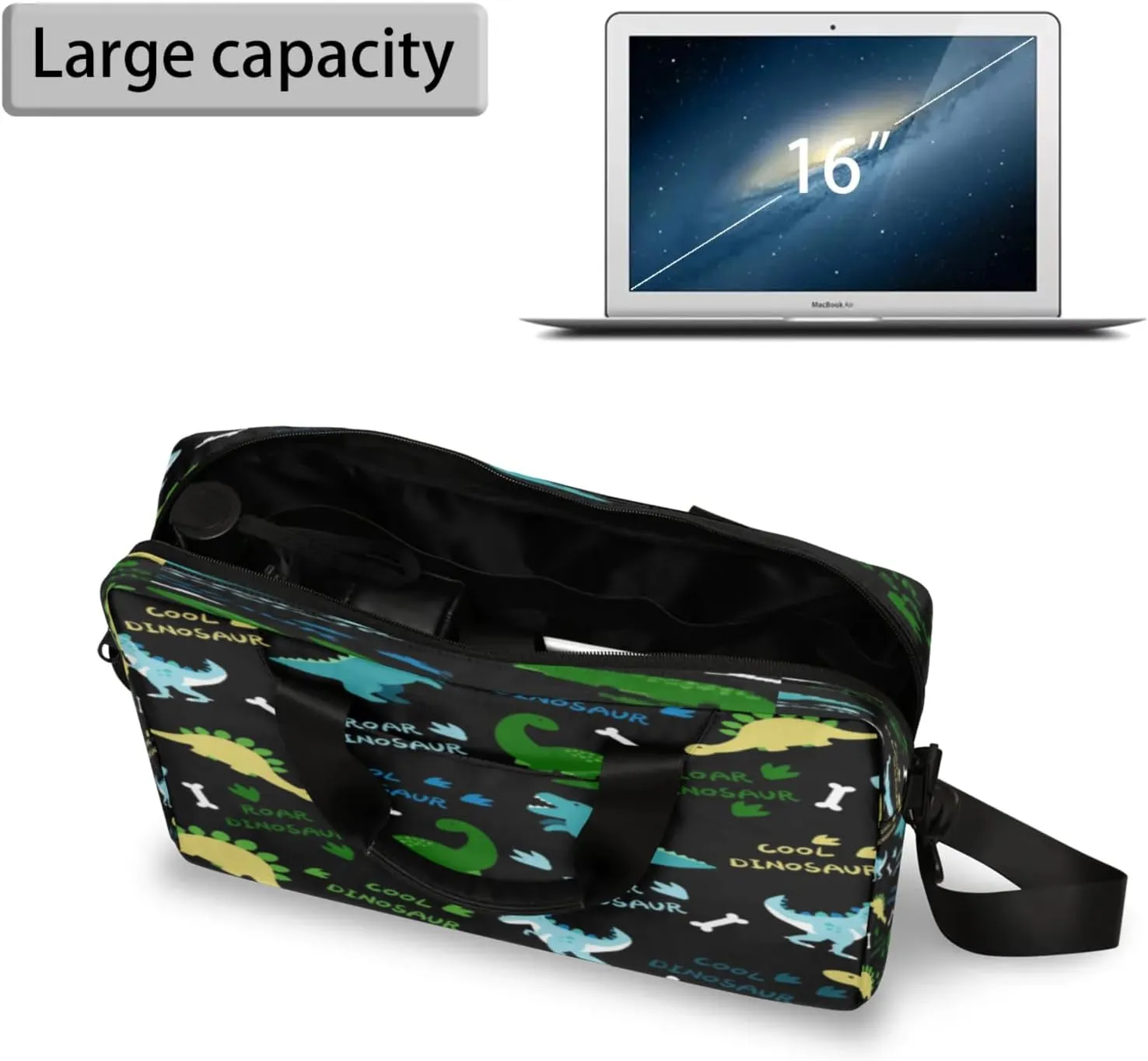 Laptop Shoulder Bag Compatible with Handle, Messenger Shoulder Case for Laptop or Tablet, Laptop Carrying Case
