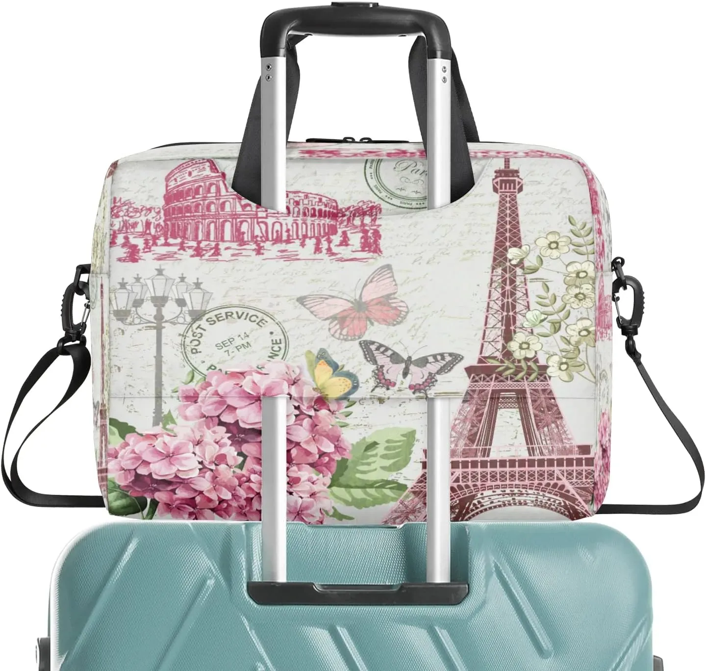 Laptop Shoulder Bag Compatible with Handle, Messenger Shoulder Case for Tablet, Laptop Carrying Case