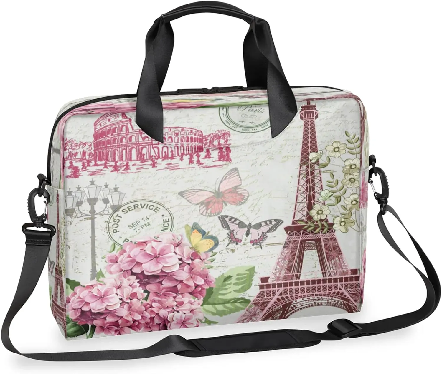 Laptop Shoulder Bag Compatible with Handle, Messenger Shoulder Case for Tablet, Laptop Carrying Case