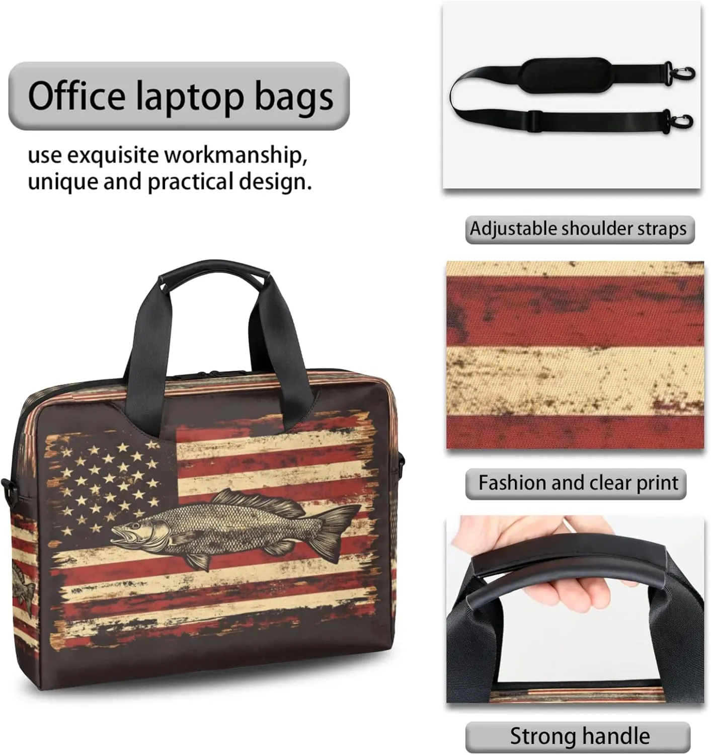 Laptop Shoulder Bag Compatible with Handle, Messenger Shoulder Case for Tablet, Laptop Carrying Case