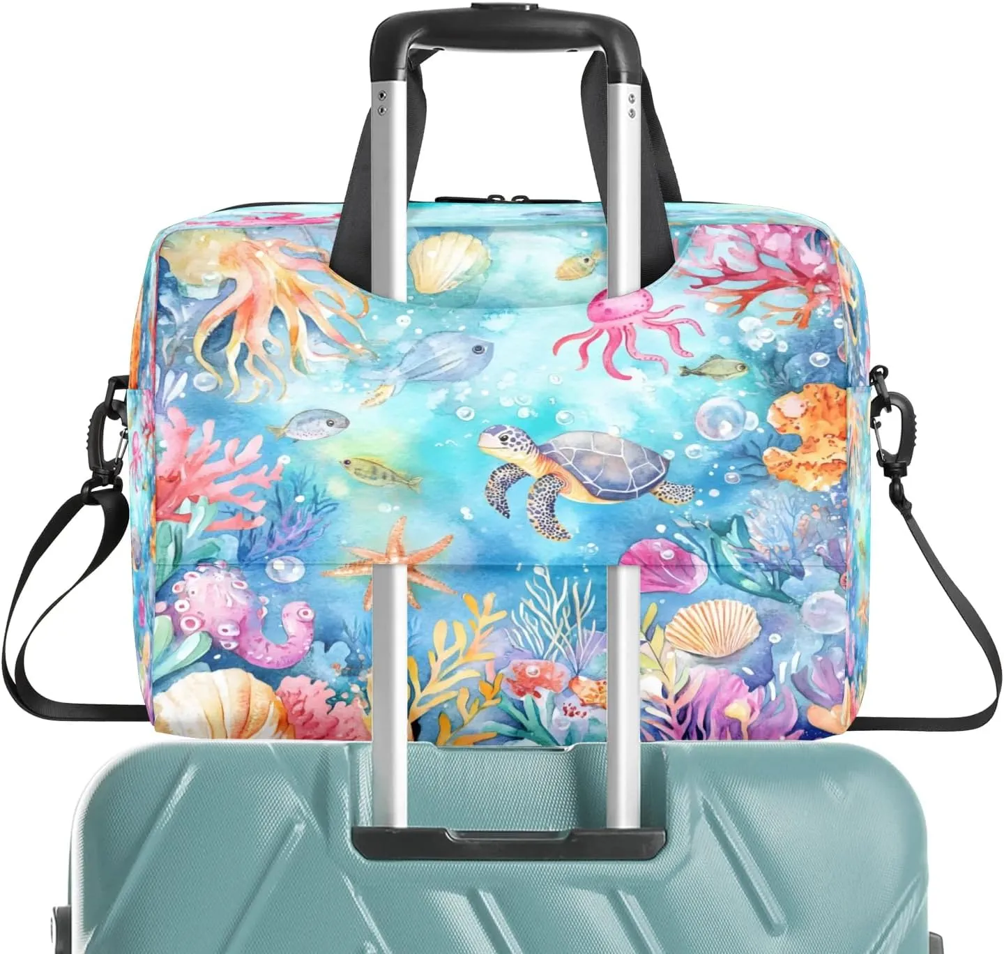 Laptop Shoulder Bag Compatible with Handle, Messenger Shoulder Case for Tablet, Laptop Carrying Case