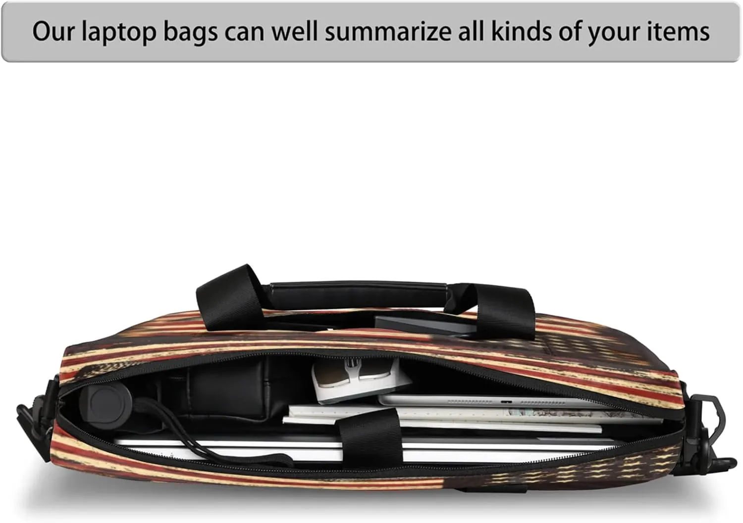 Laptop Shoulder Bag Compatible with Handle, Messenger Shoulder Case for Tablet, Laptop Carrying Case