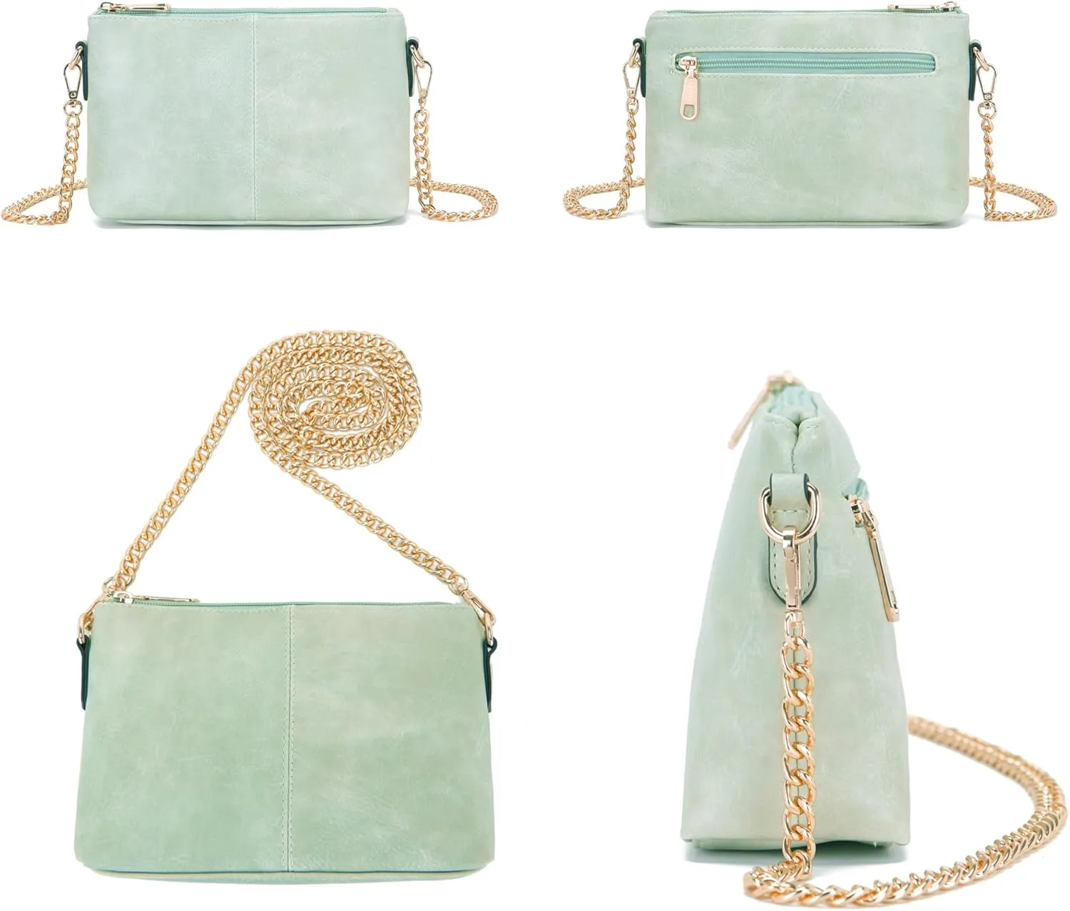 Large Crossbody Purses Set For Women Shoulder Tote Handbags Ladies Hobo Bags With Matching Wallet 4PCS