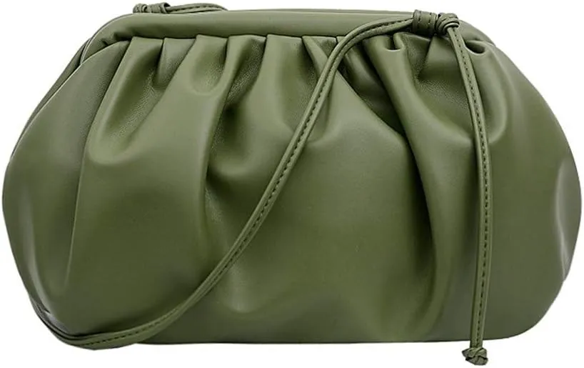 Large Womens Pouch Dumpling Crossbody Bag Cloud Handbag Soft Clutch Purse Shoulder Bag Tote Bags Hobo Bags