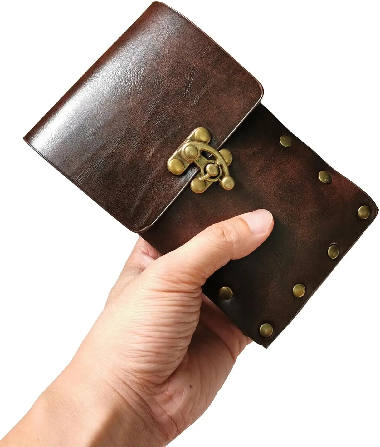 Larswon Renaissance Bag Medieval Belt Pouch Leather Belt Pouch Leg Phone Holder Festival Faire Accessories