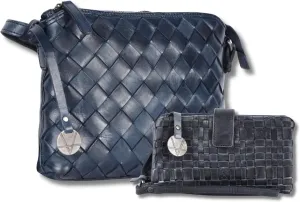 Leather Crossbody bag & Wallets for Women, Wallet for Ladies Zipper Coin Purse