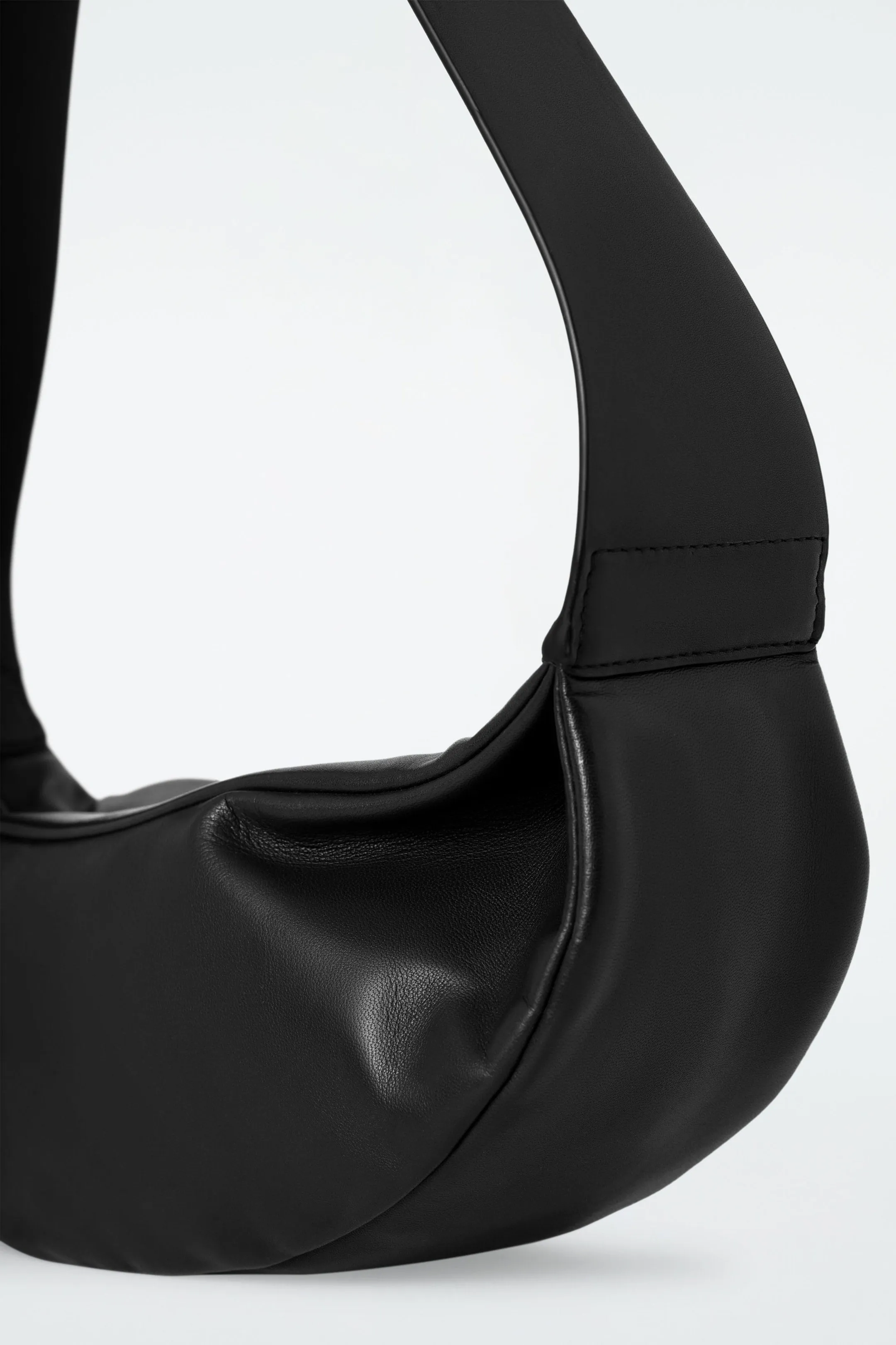 Leather swing crossbody bag