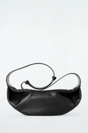 Leather swing crossbody bag