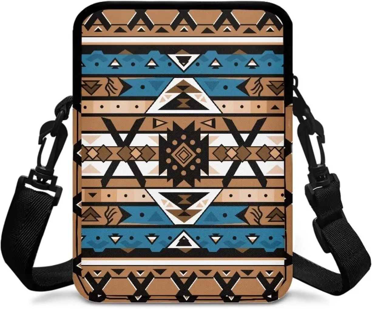 LedBack Cossbody Bag Messenger Bag Crossbody Bag Double Handbag Purse Shoulder Bag with Front Pocket for Women Men